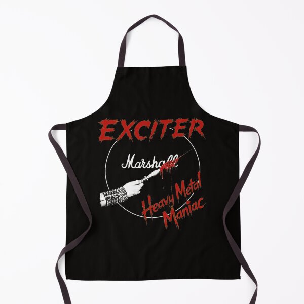 Item preview, EXCITER Heavy Metal Maniac Arte de roca desgastado designed and sold by CoconutBoys.