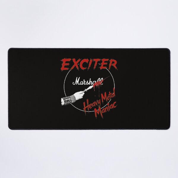 Item preview, EXCITER Heavy Metal Maniac Distressed Rock Art designed and sold by CoconutBoys.