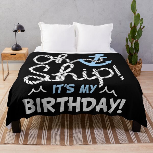 Item preview, Oh Ship, es mi cumpleaños - Cumpleaños divertido en crucero de Oh Ship designed and sold by LeahAbram.