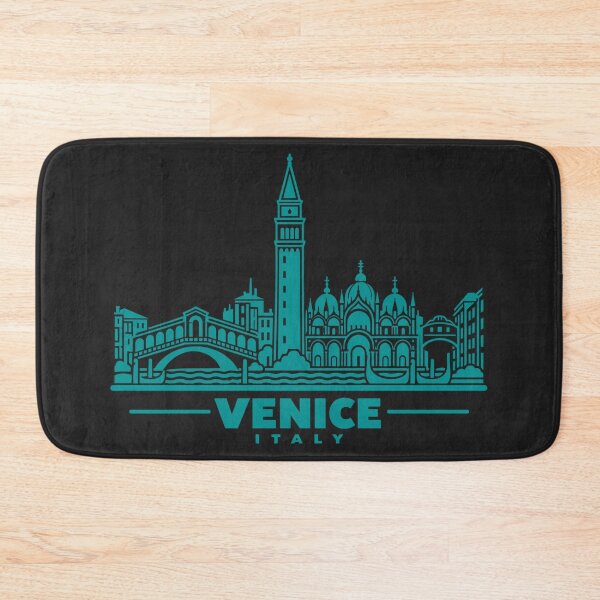 Item preview, Venice Italy Line Art Skyline Poster designed and sold by CMYKStudio.