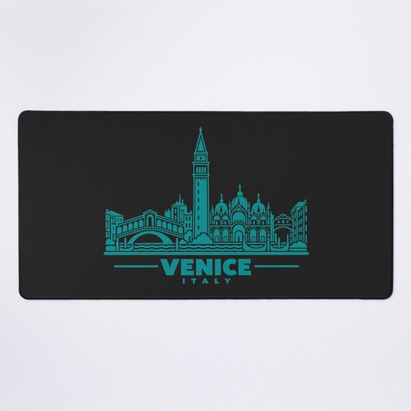 Item preview, Venice Italy Line Art Skyline Poster designed and sold by CMYKStudio.