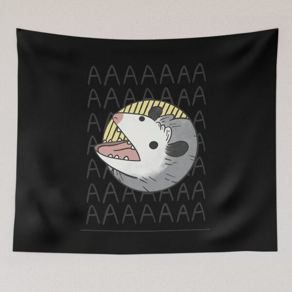 Item preview, Opossum Scream A Pattern Graphic designed and sold by ANDREDANIELLA.