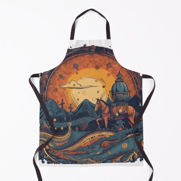 Item preview, Desert Mirage - A Captivating and Mysterious Artwork on Redbubble designed and sold by Alphakenon.