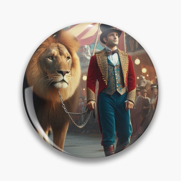 Item preview, Ring Master and The Lion designed and sold by ThatRockChic.