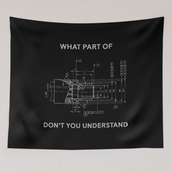 Item preview, What Part Of Blueprint Do You Not Understand designed and sold by ANDREDANIELLA.