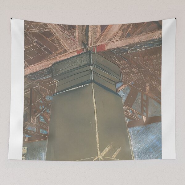 Item preview, Bridge pillar - 1929 designed and sold by NeonCanvasDream.