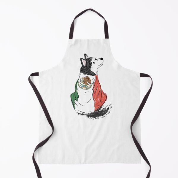 Item preview, Husky con la bandera de México designed and sold by lovemydoggie.