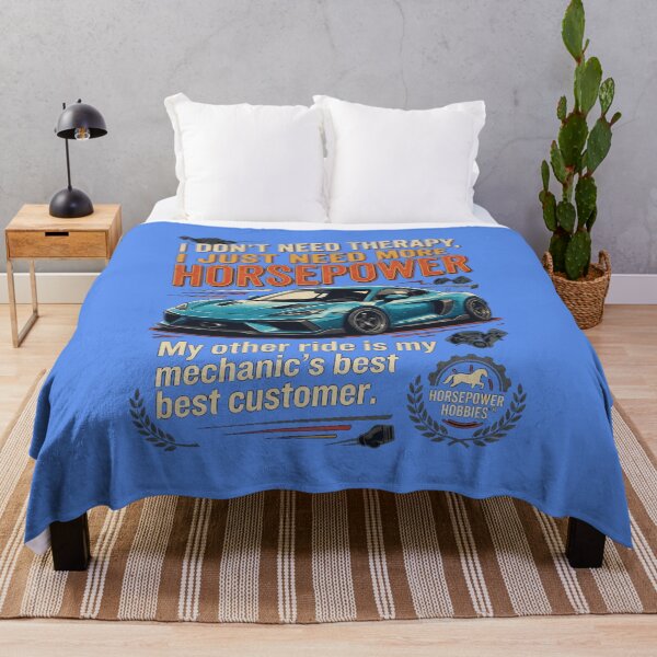 Item preview, I Don't Need Therapy I Just Need More Horsepower – Funny Sports Car Lover Art designed and sold by Evelashop.