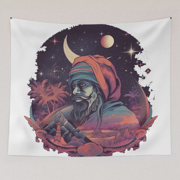 Item preview, "Sands of Time - Mesmerizing Desert Landscape Art" designed and sold by Alphakenon.