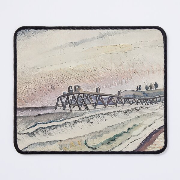 Item preview, Bulli pier, south coast - 1931 designed and sold by NeonCanvasDream.
