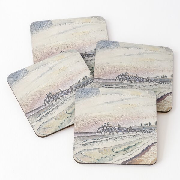 Item preview, Bulli pier, south coast - 1931 designed and sold by NeonCanvasDream.
