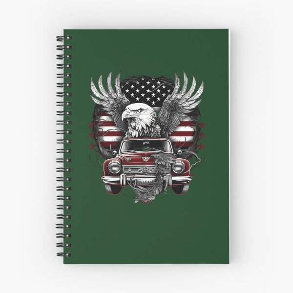 Item preview, Boho Style American Independence Day Design Eagle And Truck Front The Flag 805 designed and sold by AlisaHand11.