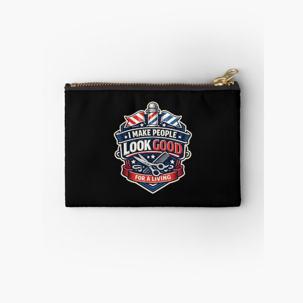 Item preview, Barber Pride Badge – I Make People Look Good for a Living designed and sold by DesignHouse07.