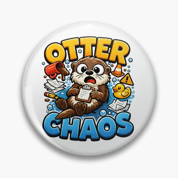 Item preview, Otter Chaos designed and sold by aistrokeofart.