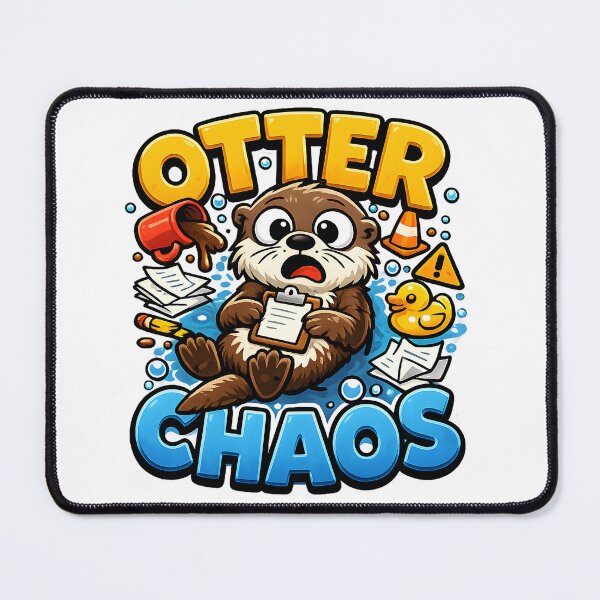 Item preview, Otter Chaos designed and sold by aistrokeofart.