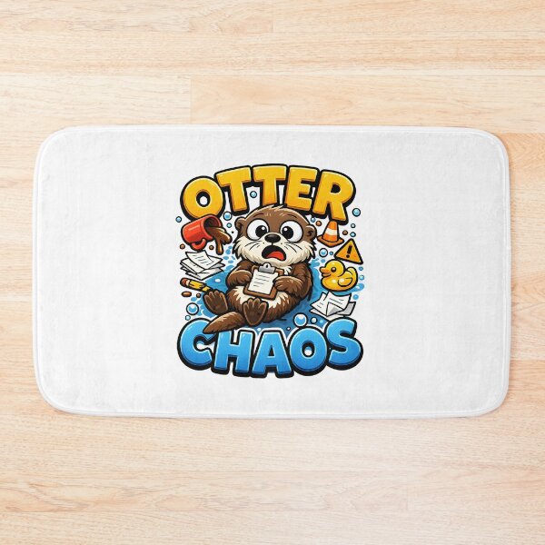 Item preview, Otter Chaos designed and sold by aistrokeofart.
