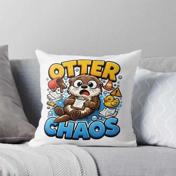 Item preview, Otter Chaos designed and sold by aistrokeofart.
