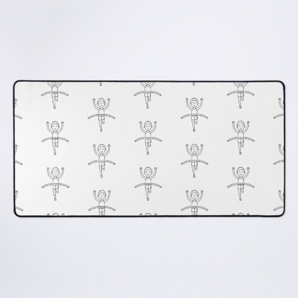 Item preview, Male runner crossing the finish line with arms up in doodle sketch designed and sold by rasagamastore.