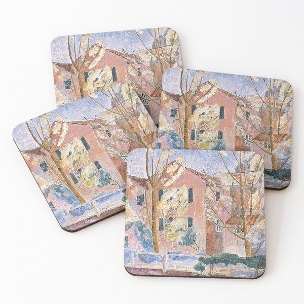 Item preview, House with trees - 1935 designed and sold by NeonCanvasDream.