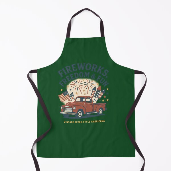 Item preview, Fireworks Freedom  Fun  Retro 4Th Of July Pickup Truck Design 474 designed and sold by AlisaHand11.