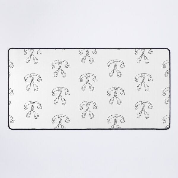 Item preview, Ceremonial ribbon sliced with scissors in doodle sketch designed and sold by rasagamastore.