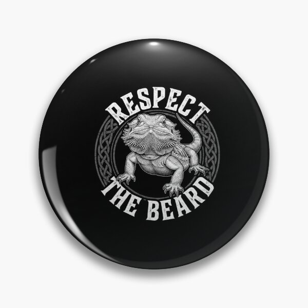 Item preview, Respect The Beard Cute Bearded Dragon Reptile Lover Design designed and sold by Ostericaimusa.