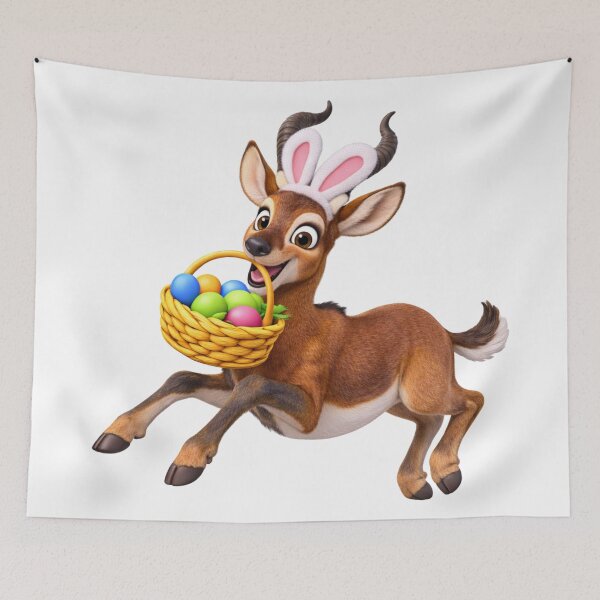 Item preview, Hartebeest Easter Basket designed and sold by Sillytoe.