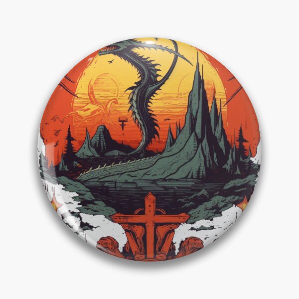 Item preview, Enter the Dragon's Cemetery - Where the Dead Awaken in Fire and Fury designed and sold by Alphakenon.