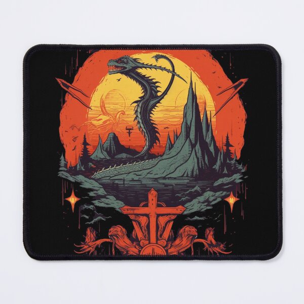 Item preview, Enter the Dragon's Cemetery - Where the Dead Awaken in Fire and Fury designed and sold by Alphakenon.