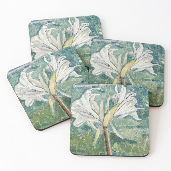 Item preview, Lily growing in a field by the sea - 1927 designed and sold by NeonCanvasDream.