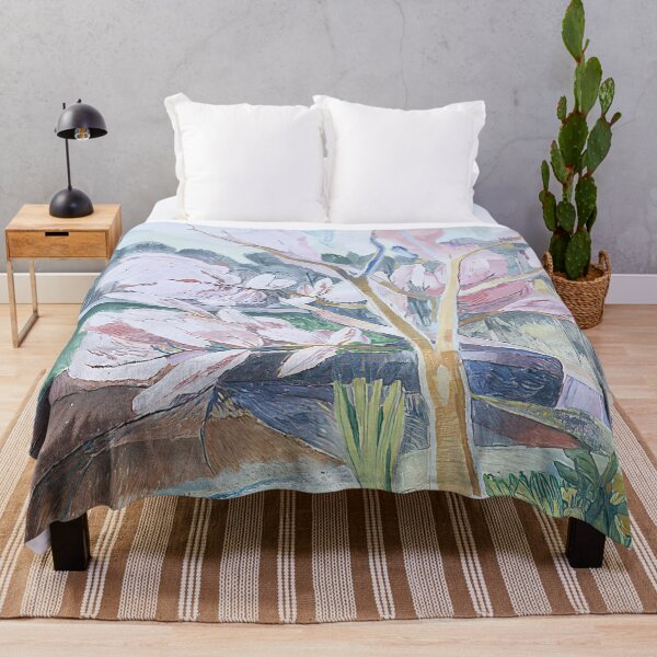 Item preview, Landscape with flowering peach - 1932 designed and sold by NeonCanvasDream.