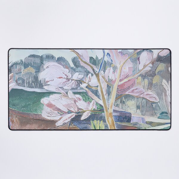 Item preview, Landscape with flowering peach - 1932 designed and sold by NeonCanvasDream.