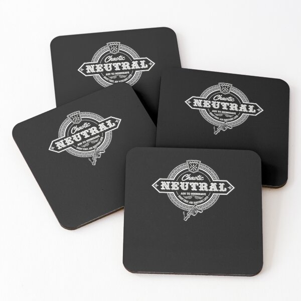 Item preview, Chaotic Neutral RPG Gaming Sarcastic Western Emblem designed and sold by BrielleKreiger.