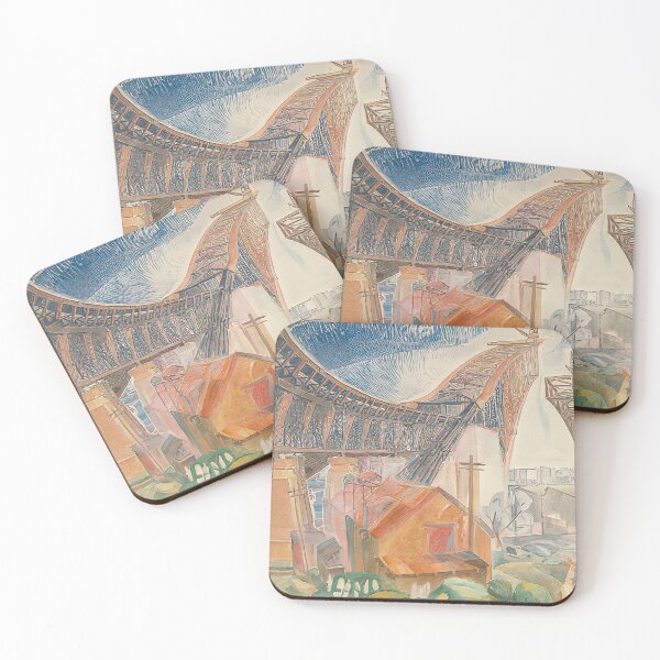 Item preview, The bridge in curve - 1930 designed and sold by NeonCanvasDream.