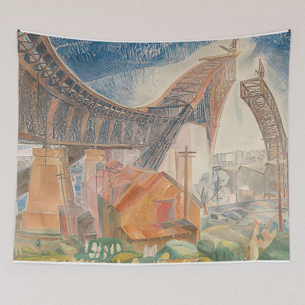 Item preview, The bridge in curve - 1930 designed and sold by NeonCanvasDream.