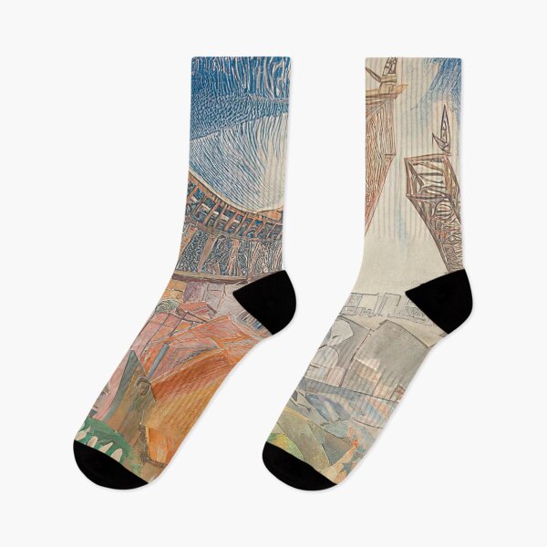 Item preview, The bridge in curve - 1930 designed and sold by NeonCanvasDream.
