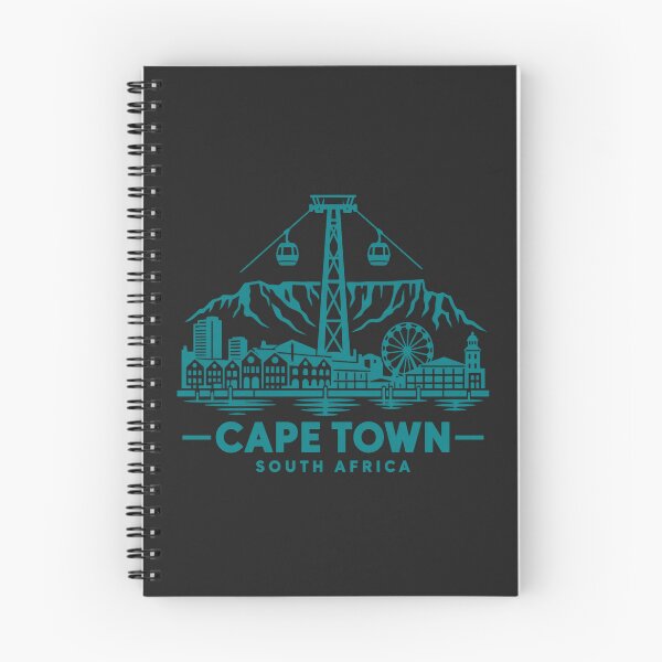 Item preview, Cape Town South Africa Line Art Skyline Poster designed and sold by CMYKStudio.