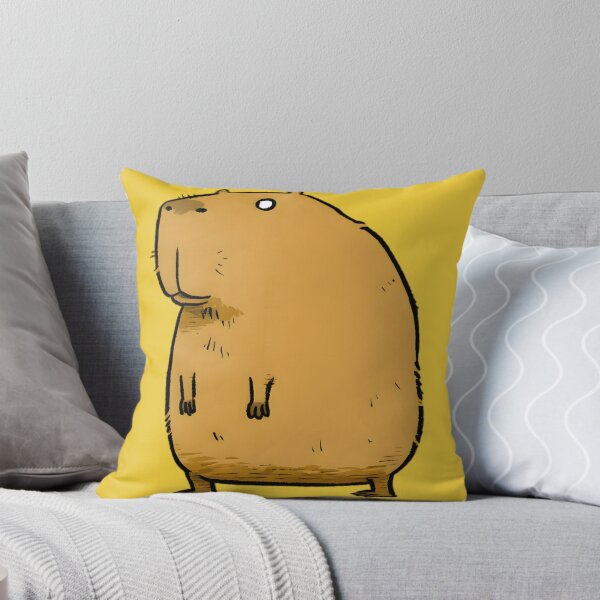 Item preview, Funny Standing Capybara designed and sold by Structure-Blue.