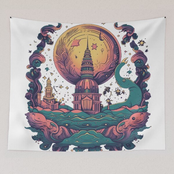 Item preview, Persian Nights - A Beautiful and Mesmerizing Artwork on Redbubble designed and sold by Alphakenon.