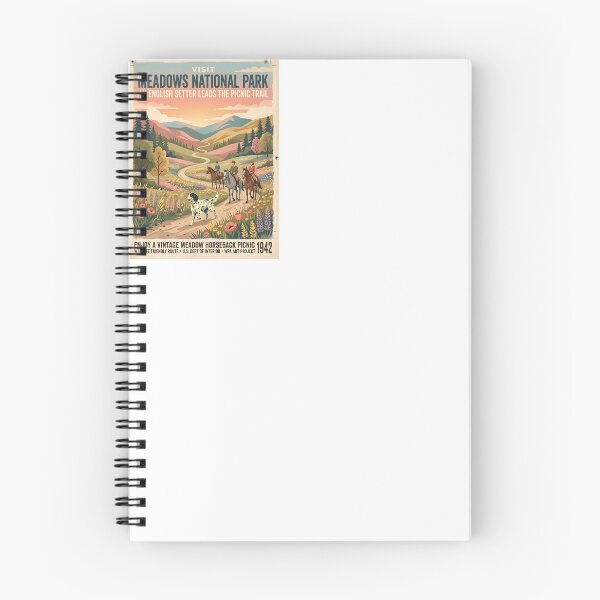 Item preview, English Setter Meadow Picnic Guide designed and sold by PictoVibe.