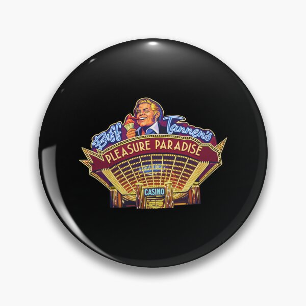 Item preview, Buff Tanner Pleasure Paradise Casino Retro Neon Sign designed and sold by ANTHONJACKSOA.