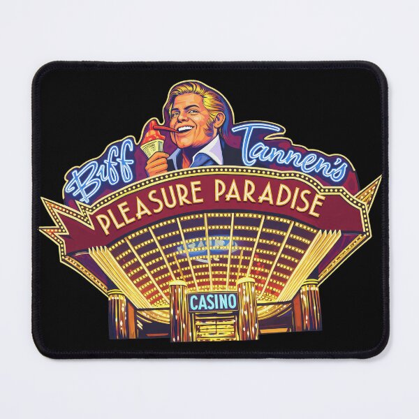 Item preview, Buff Tanner Pleasure Paradise Casino Retro Neon Sign designed and sold by ANTHONJACKSOA.
