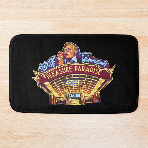 Item preview, Buff Tanner Pleasure Paradise Casino Retro Neon Sign designed and sold by ANTHONJACKSOA.