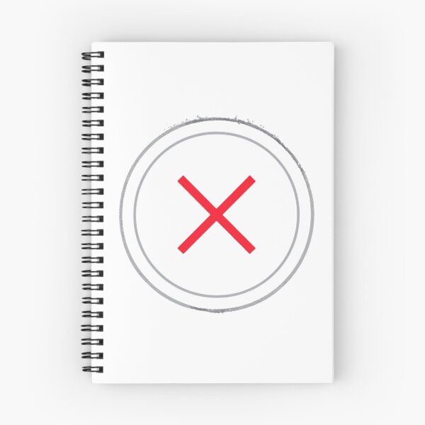 Item preview, Red X in Circle – Minimalist Error Symbol Design designed and sold by Alphakenon.