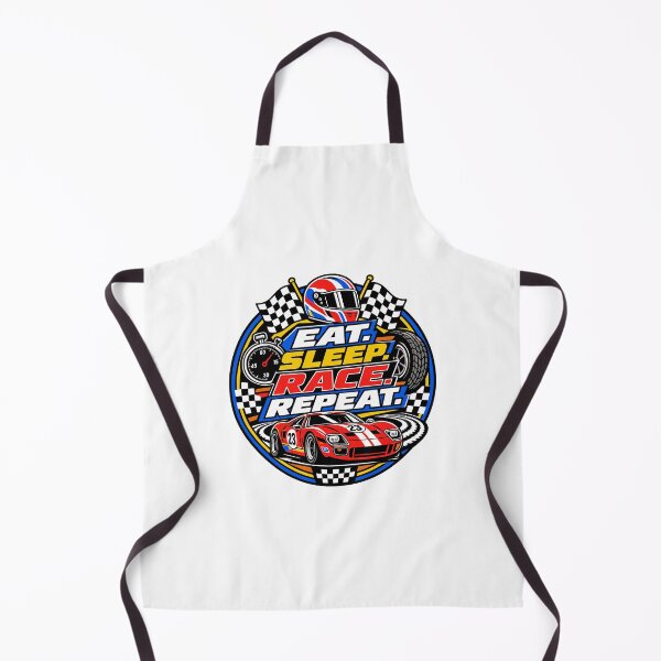 Item preview, Eat Sleep Race Repeat  designed and sold by RAS-77.