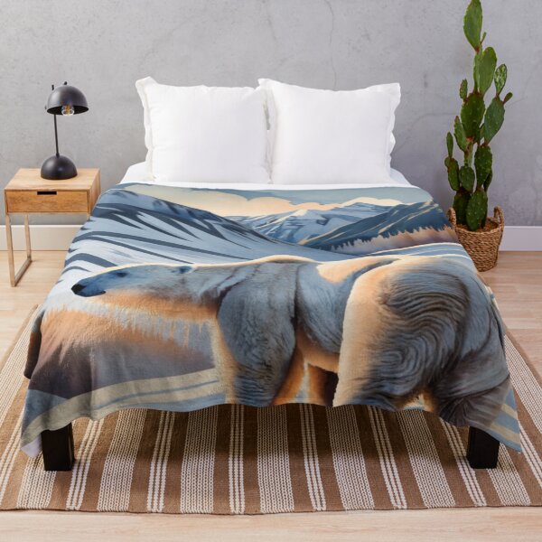 Item preview, Polar Bear Against Blue Ice designed and sold by Gustavo Navarro.