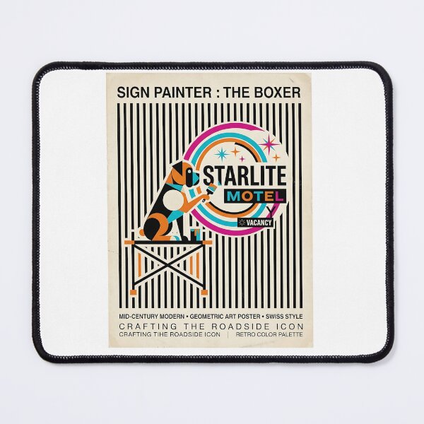 Item preview, Boxer Sign Painter designed and sold by PictoVibe.