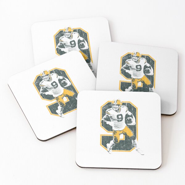 Item preview, Distressed Green Gold Number 9 Football Graphic designed and sold by BrielleKreiger.
