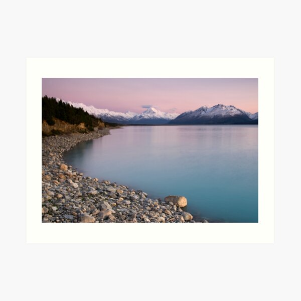 Mt Cook, Sunrise. Art Print