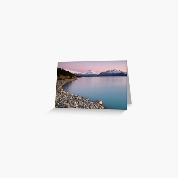 Mt Cook, Sunrise. Greeting Card